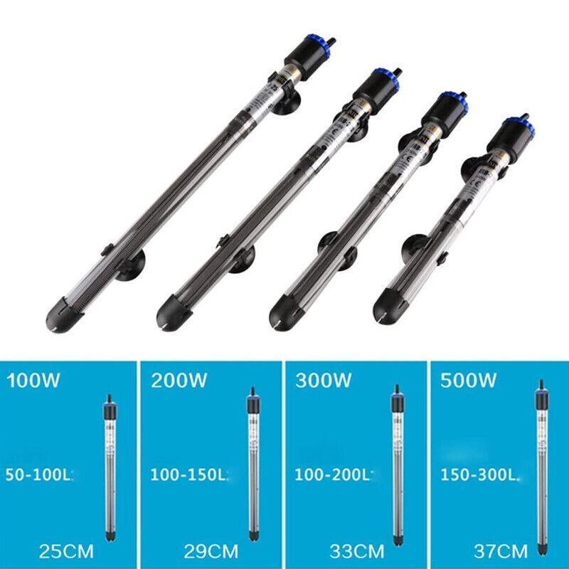 100W–500W Submersible Aquarium Temperature Regulator for Fish Tanks - 100W