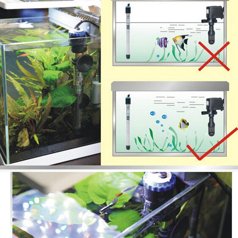100W–500W Submersible Aquarium Temperature Regulator for Fish Tanks - 500W