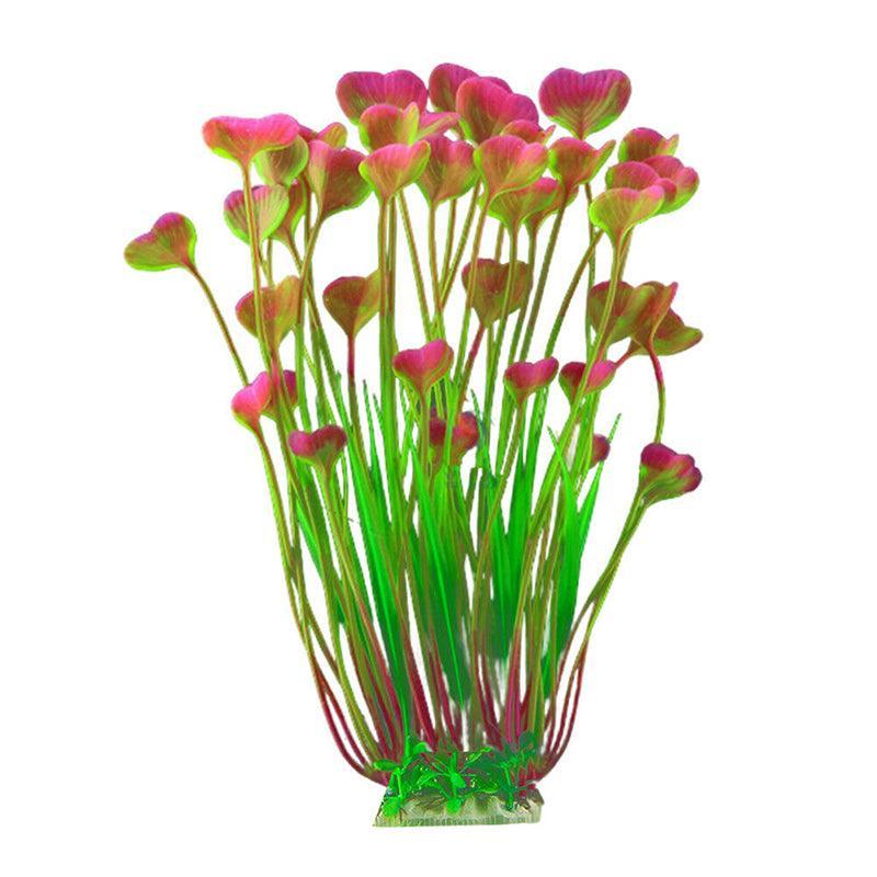 Aquarium 40cm Artificial Simulation Water Plants Fish Tank Plant Grass Decor - Green