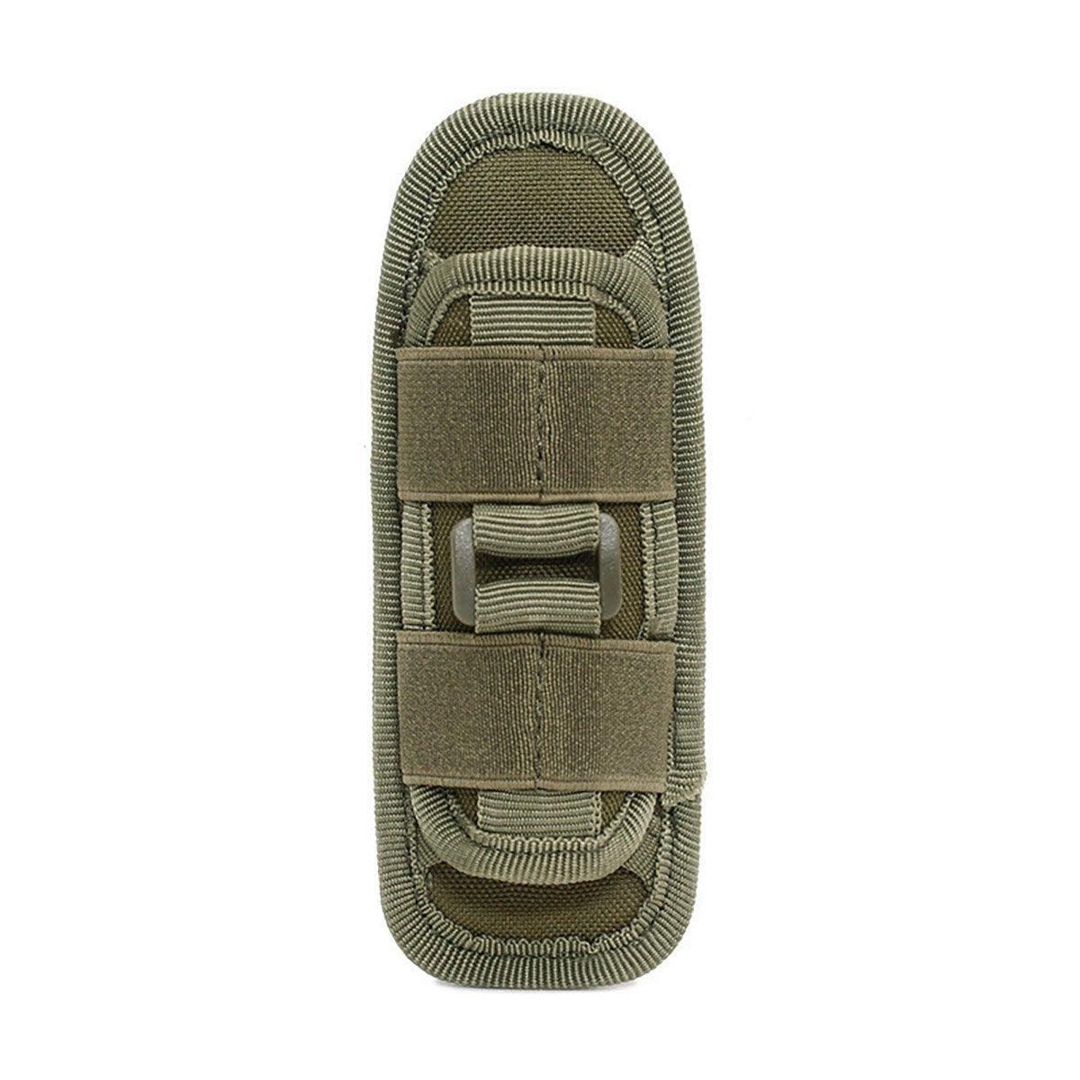 Portable Outdoor Military Flashlight Bag Pouch Tactical Case Holster Belt Holder - Camouflage