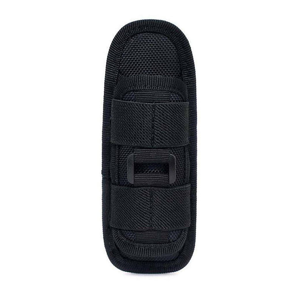 Portable Outdoor Military Flashlight Bag Pouch Tactical Case Holster Belt Holder - Khaki