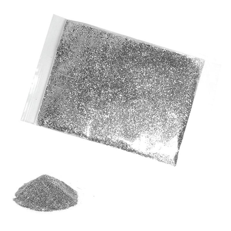 50G Fine Glitter Dust Powder Holographic Iridescent Metallic Body Nail Art Craft - Light Green