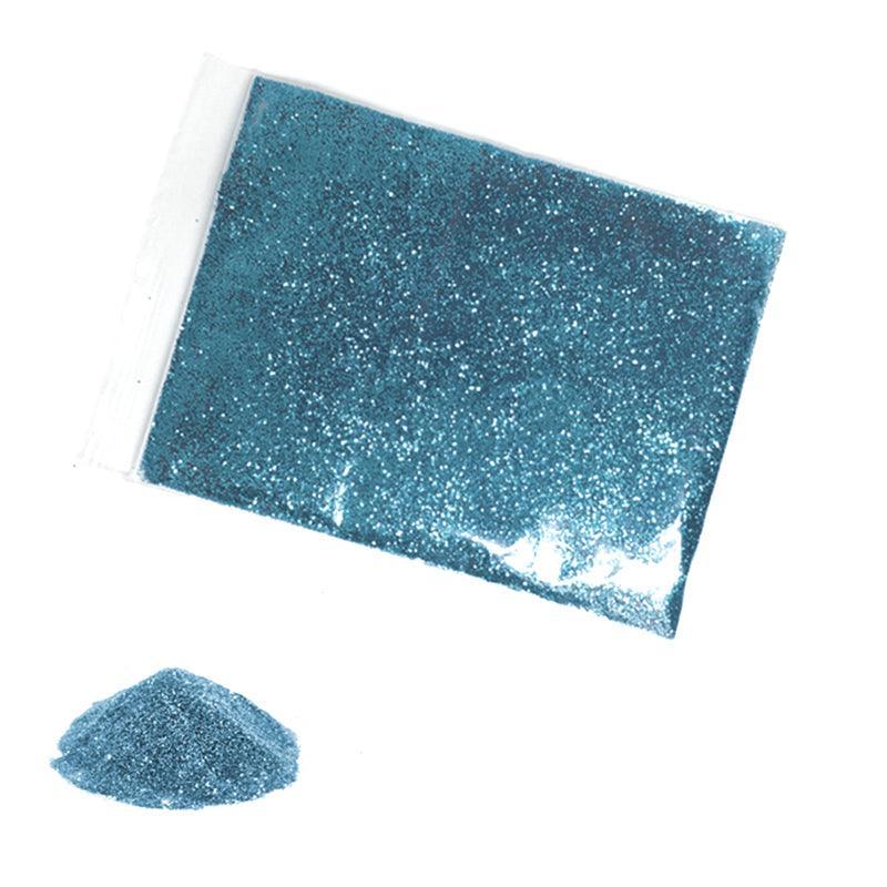 50G Fine Glitter Dust Powder Holographic Iridescent Metallic Body Nail Art Craft - Silver