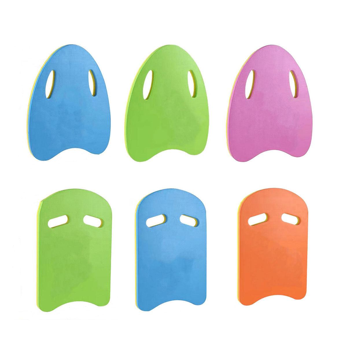 Swimming Back Float for Beginners Buoyancy Pad Gear for Water Training Support - U-shape-Blue
