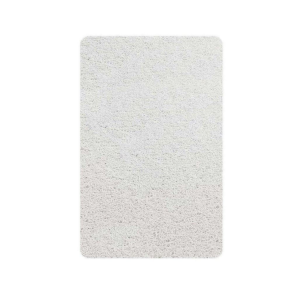 Waterproof Non-Slip Bathroom Shower Mat Anti-Slip Rug Toilet Floor Mat Washable - Grey-43*120cm
