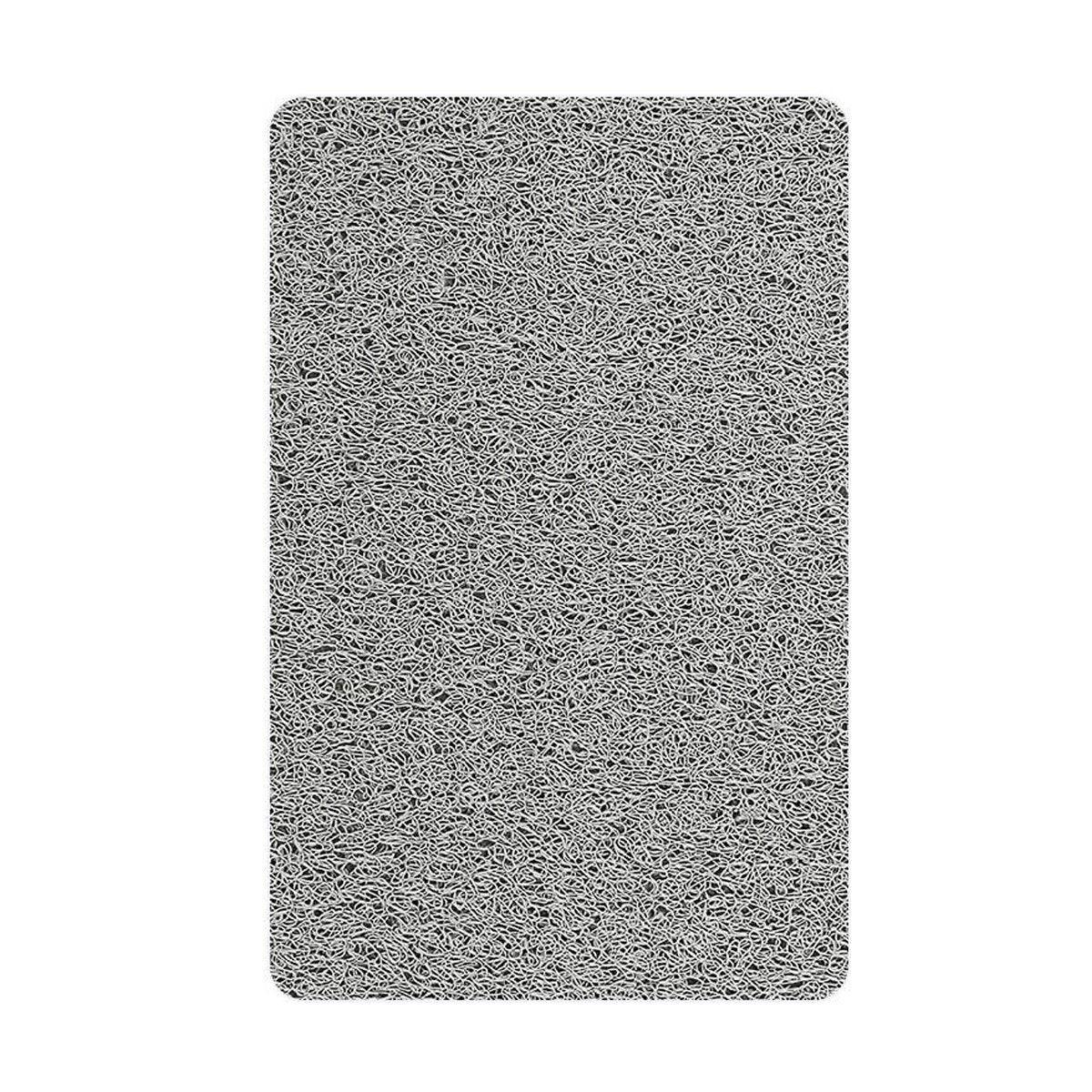 Waterproof Non-Slip Bathroom Shower Mat Anti-Slip Rug Toilet Floor Mat Washable - Grey-43*75cm
