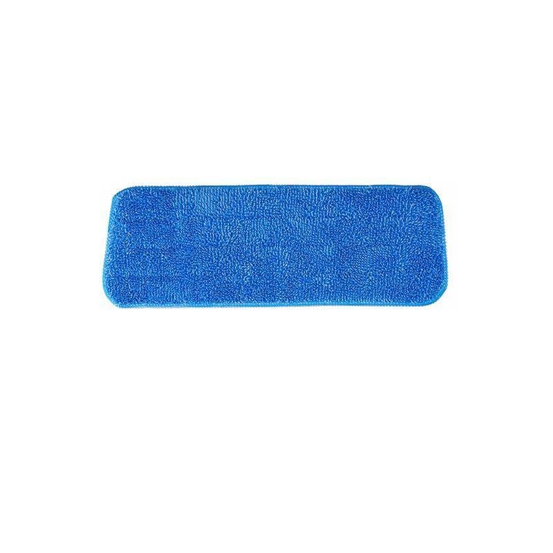 Replacement Microfiber Flat Mop Head Refill Floor Cleaning Pads Absorbent Cloths - Red