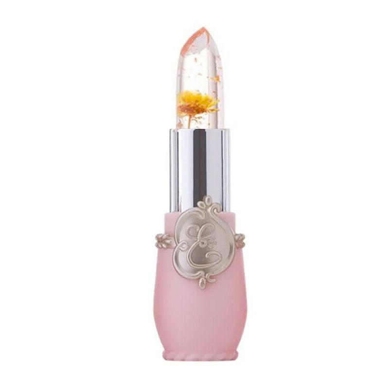 Flower Lipstick Color Jelly Transparent Magic Changing Lip Temperature Change Au - Green