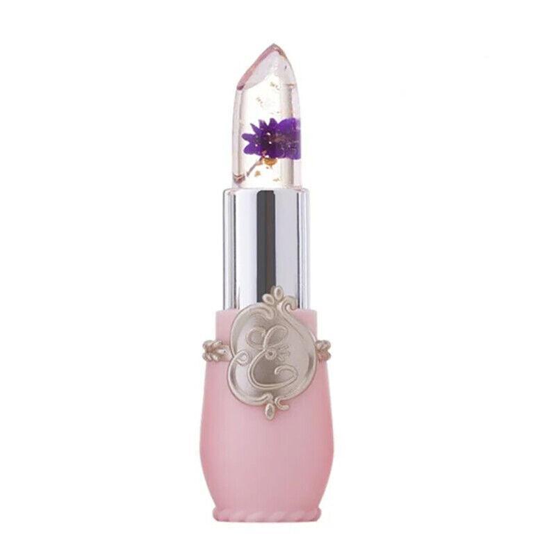 Flower Lipstick Color Jelly Transparent Magic Changing Lip Temperature Change Au - Green