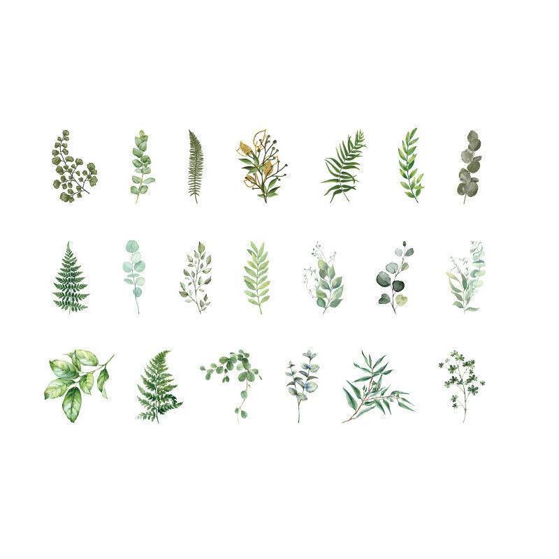 Scrapbooking Flower Stickers Pet Transparent Sticker - F