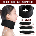 Soft Foam Neck Support Brace Cervical Device Collar Pain Traction Relief Black - L