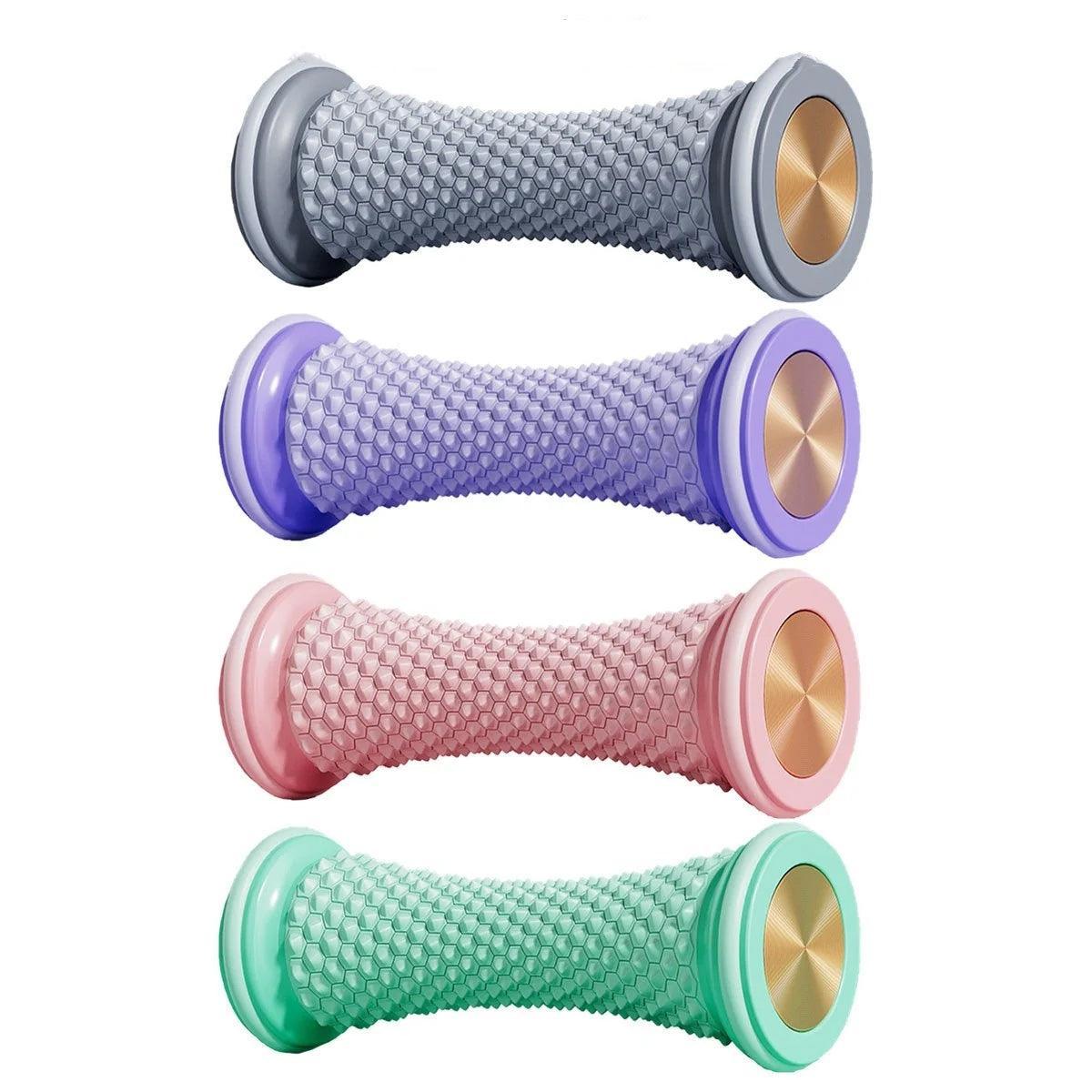 Foot Massage Roller Yoga Trainer Muscle Relaxation Plantar Fascia Relief Fitness - Green