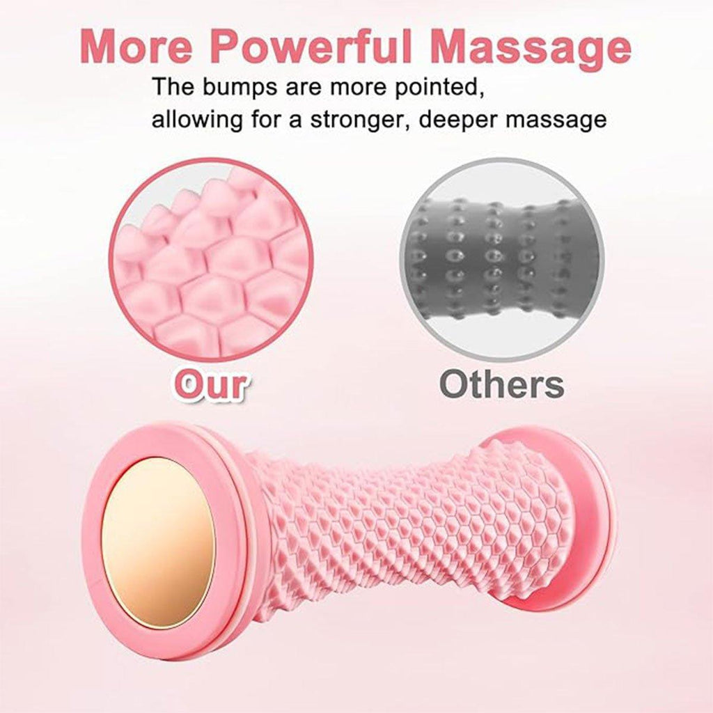 Foot Massage Roller Yoga Trainer Muscle Relaxation Plantar Fascia Relief Fitness - Green