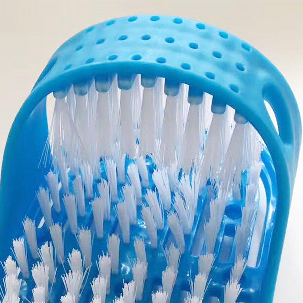 Foot Scrubber Massage Slippers with Suction Cups Exfoliating Dead Skin Cleaner