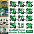 32 Inch Green Soccer Balloons 5 Pieces Set World Cup Birthday Party Decoration - 4