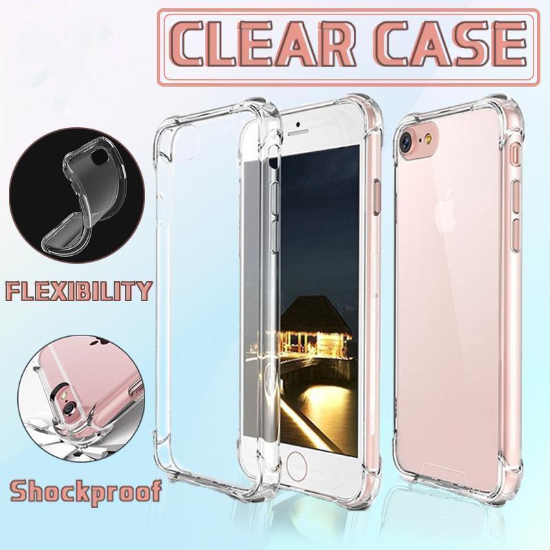 Shockproof Iphone 13 12 11 Pro Max Xs X 8 7 Soft Gel Clear Case Cover For Apple - For iphone 11Pro Max