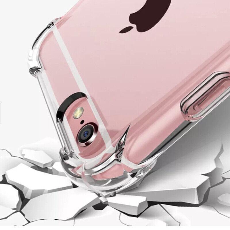 Shockproof Iphone 13 12 11 Pro Max Xs X 8 7 Soft Gel Clear Case Cover For Apple - For iphone 13Mini