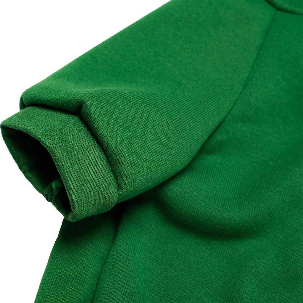 Warm Hooded Cartoon Frog Pet Clothes for Dogs and Cats Autumn Winter Vest - M
