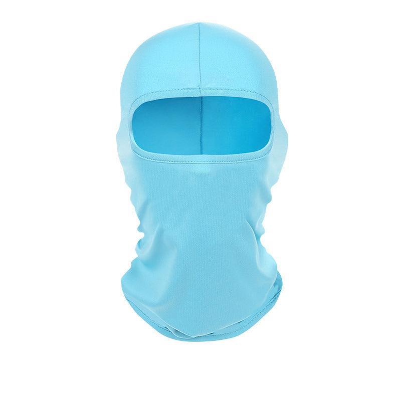 Balaclava Face Mask Uv Protection For Men Women Ski Motorcycle Running Riding - Black