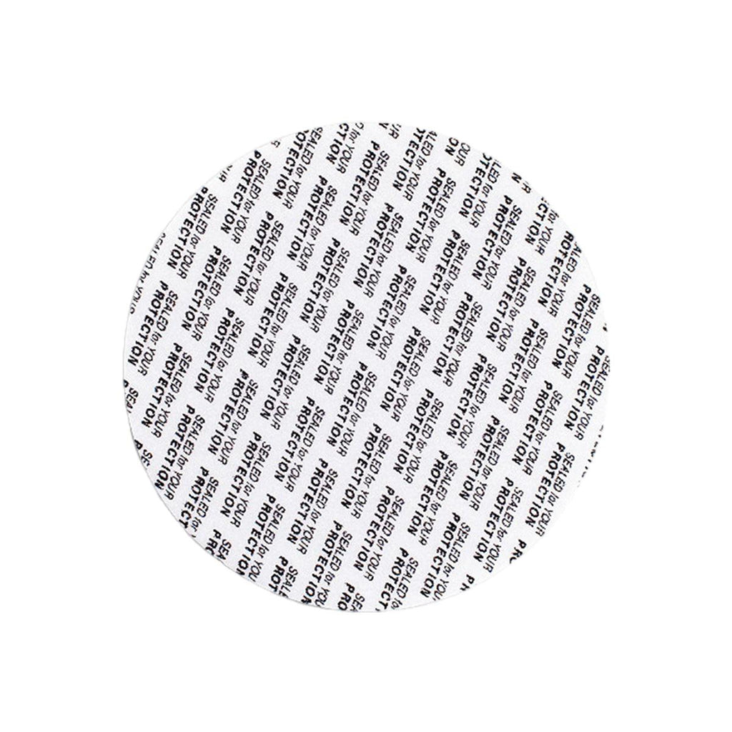 200pcs Pressure Sensitive Gasket Self Adhesive Bottle Cap Sealing Liner for Jars - 4.5cm