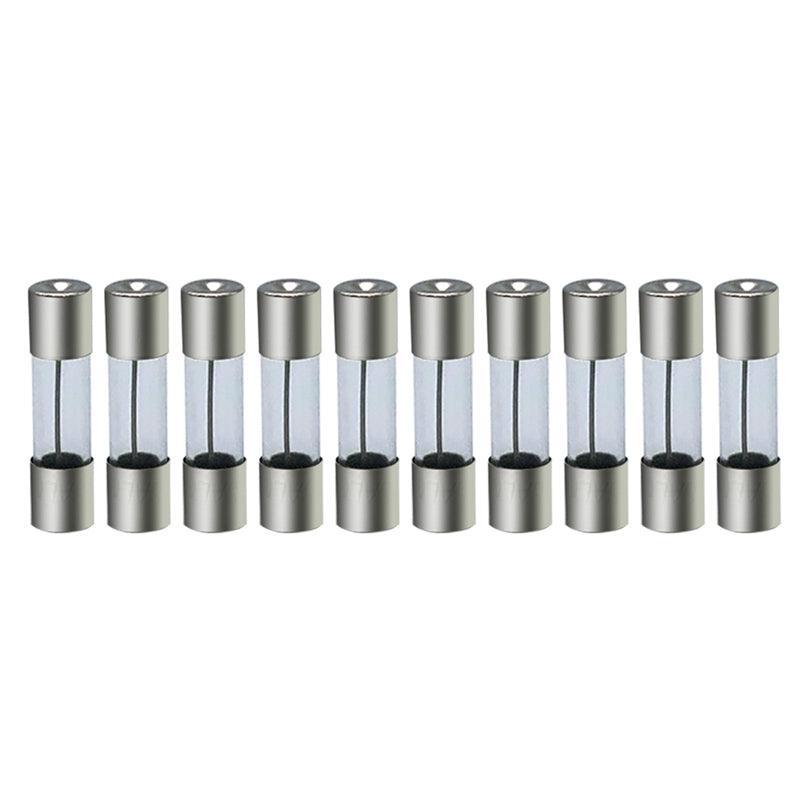 20Pcs M205 Glass Fuse 5Mm X 20Mm Slow Blow 250V / Select From 0.5A To 10A  Amp - 20PCS F5A