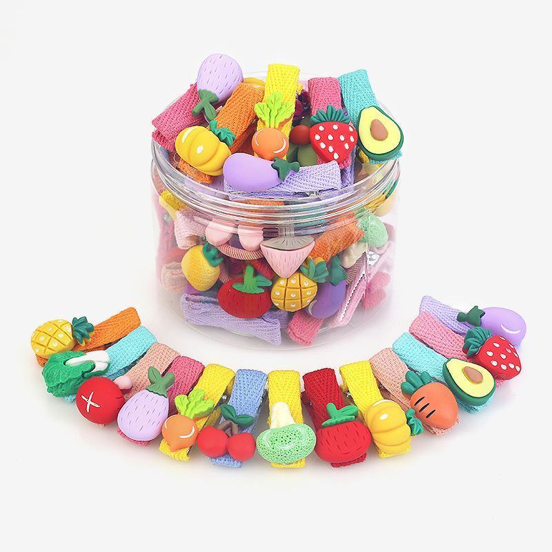 26Pcs Hair Clips Set Snap Bows and Hairpins for Styling and Everyday Use - Flower( Without Bottle)