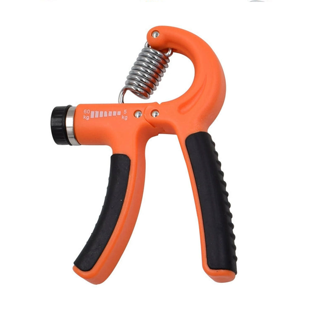 Adjustable Power Hand Grip Forearm Exerciser Gripper Strengthener Trainer 5-60Kg - Black