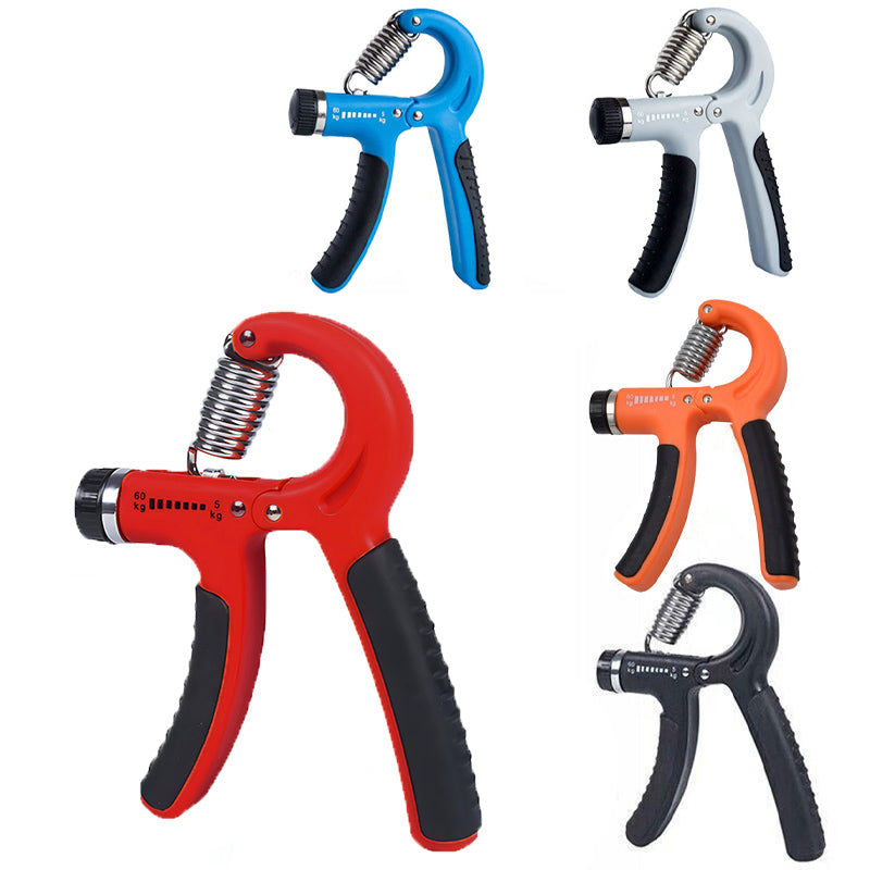 Adjustable Power Hand Grip Forearm Exerciser Gripper Strengthener Trainer 5-60Kg - Orange