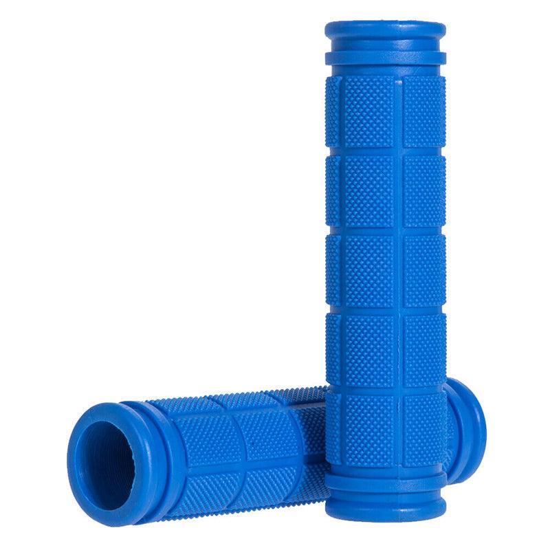 Rubber Grips For Bmx Mtb Cycle Road Mountain Bike Scooter Bicycle Handle Bar - Dark Blue