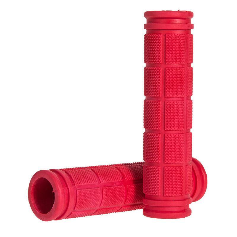 Rubber Grips For Bmx Mtb Cycle Road Mountain Bike Scooter Bicycle Handle Bar - Orange