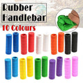Rubber Grips For Bmx Mtb Cycle Road Mountain Bike Scooter Bicycle Handle Bar - Purple