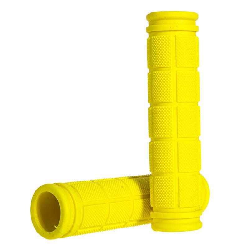 Rubber Grips For Bmx Mtb Cycle Road Mountain Bike Scooter Bicycle Handle Bar - Purple