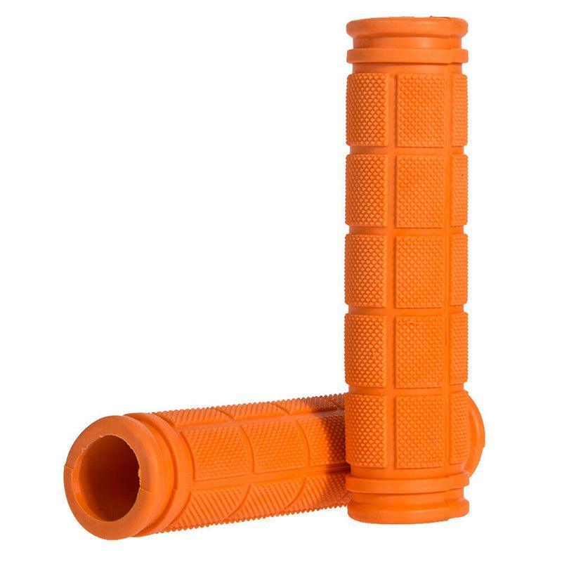 Rubber Grips For Bmx Mtb Cycle Road Mountain Bike Scooter Bicycle Handle Bar - Red