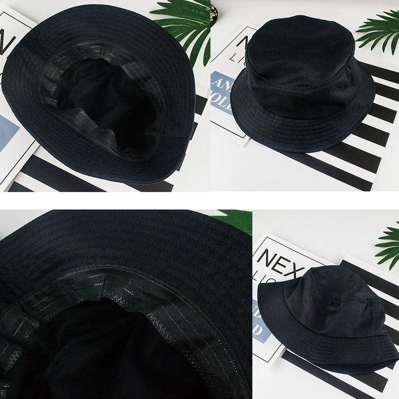 9 Colours Unisex Sun Bucket Hat Perfect for Outdoor Adventures - Navy