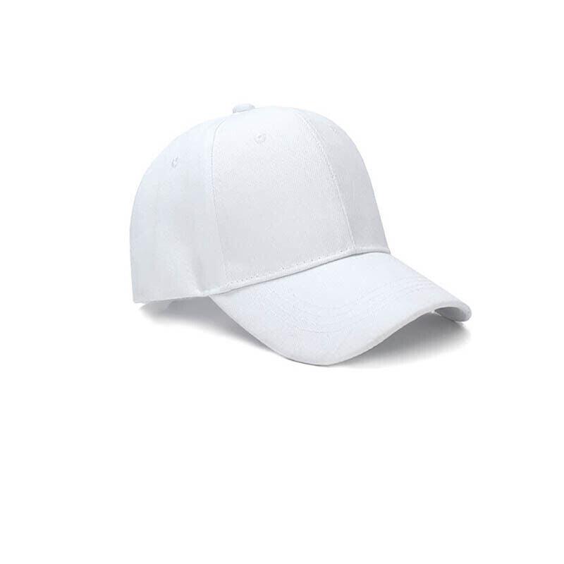 Summer Multi-colour Shade Baseball Cap Outdoor Peaked Sun Visor Hat - Red