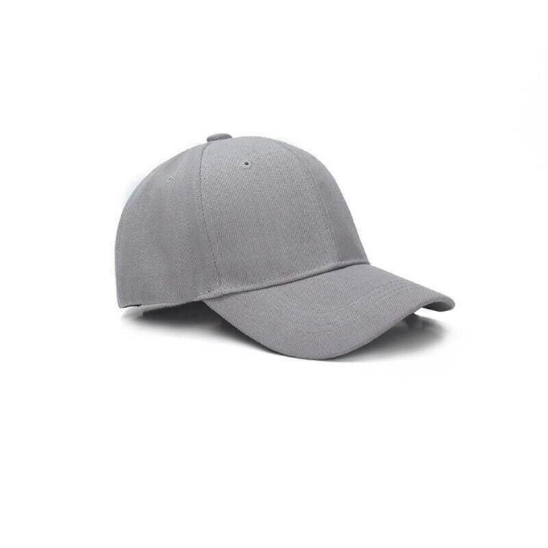 Summer Multi-colour Shade Baseball Cap Outdoor Peaked Sun Visor Hat - Red