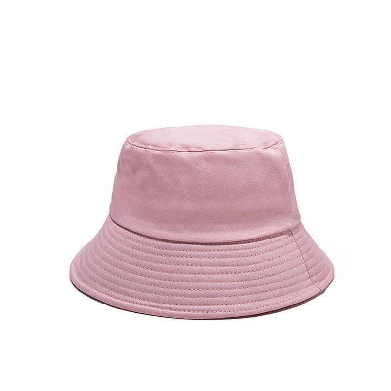 9 Colours Unisex Sun Bucket Hat Perfect for Outdoor Adventures - White
