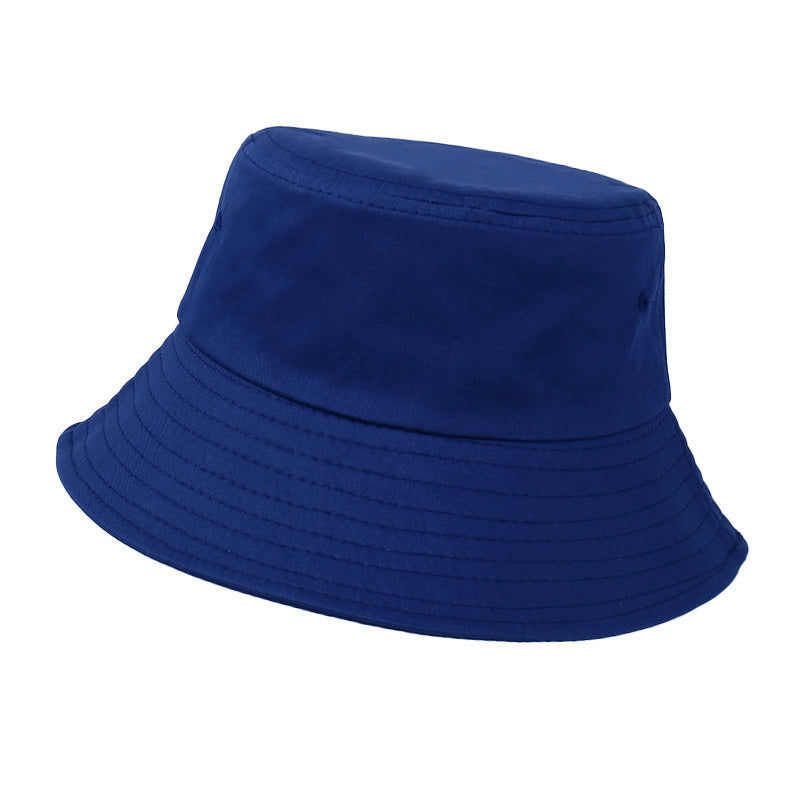 Unisex Men Women Washed Cotton Outdoor Camping Sports Bucket Hats Fisherman Hat - Wine Red