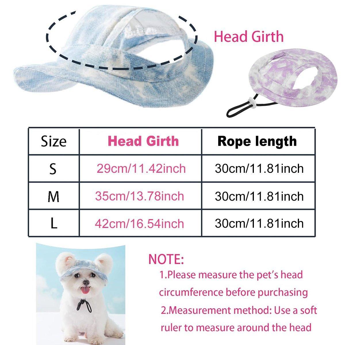 Adjustable Pet Hat with Cute Leaky Ears Sunscreen Fisherman Hat Four Seasons Use - Yellow - S