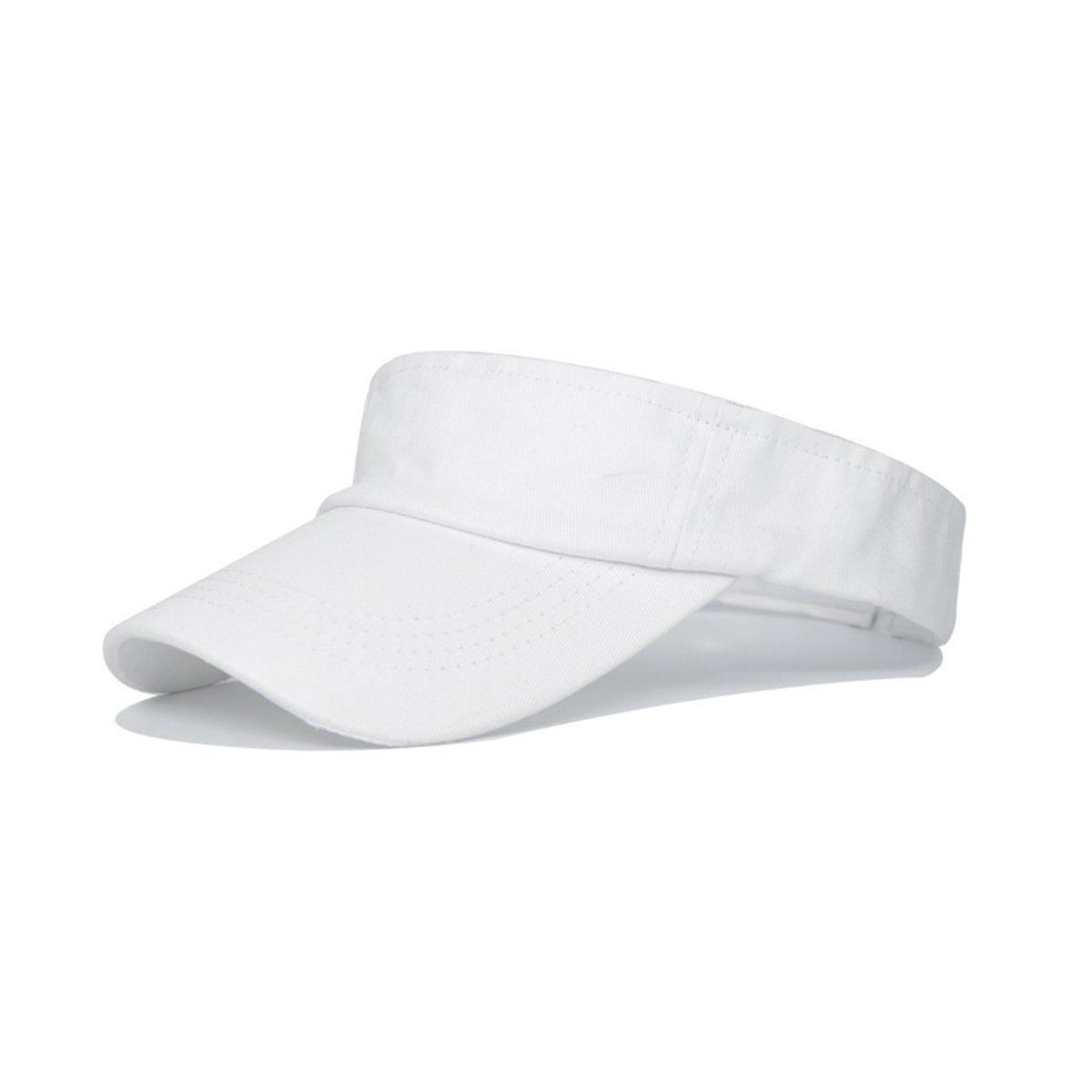 Unisex Summer Denim Sun Visor Cap Breathable Washed Running Hat UV Protection - Army Green