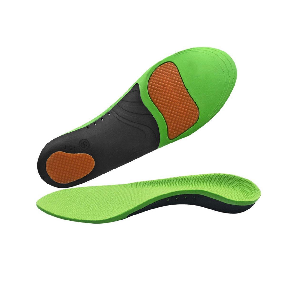 4 SizesOrthotic Insoles Arch Support for Flat Feet High Arches Plantar Fasciitis - M