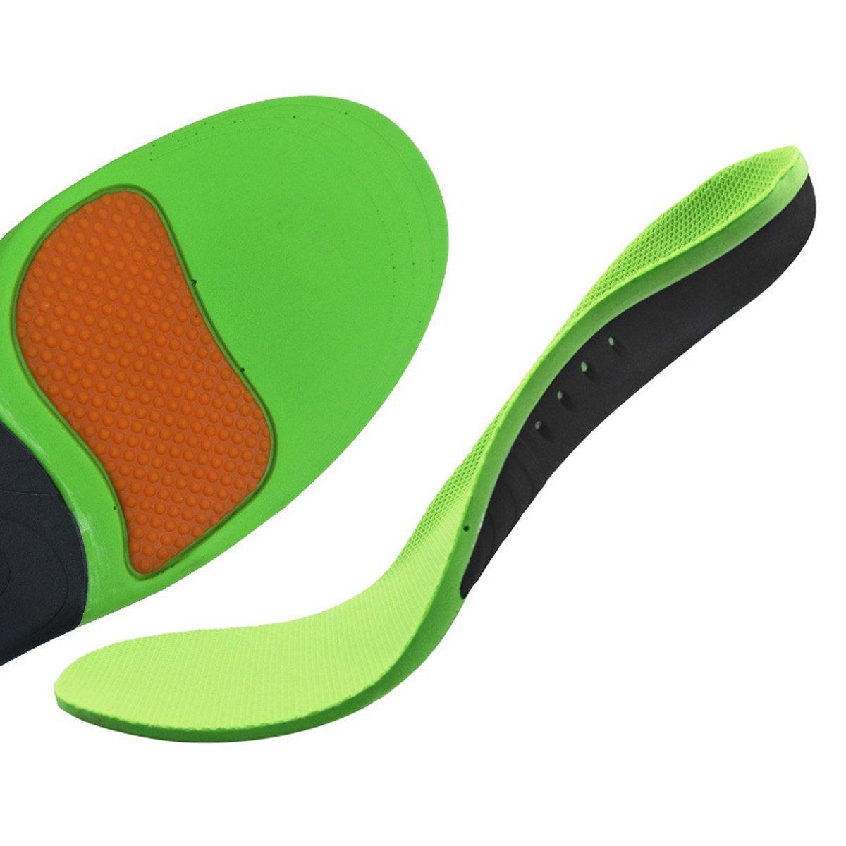 4 SizesOrthotic Insoles Arch Support for Flat Feet High Arches Plantar Fasciitis - S