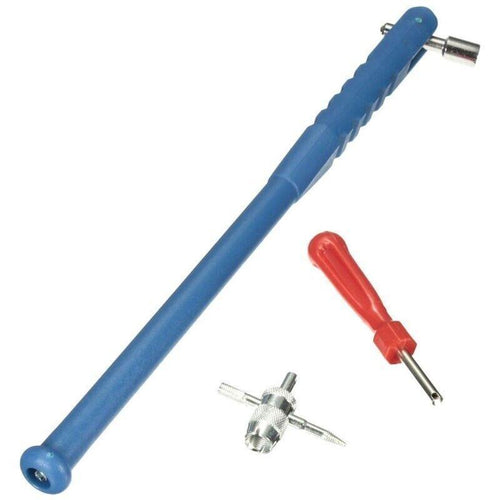3Pcs Car Tyre Valve Stem Puller Base Quick Remover Tire Repair Installer Tool