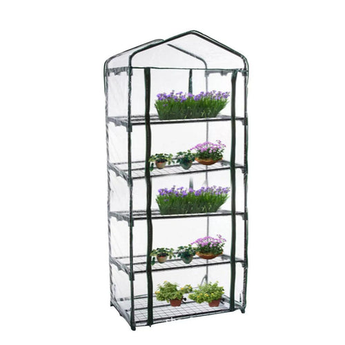 5 Tier Garden PVC Plant Insulation Warming Shed Conservatory Cover No Brackets