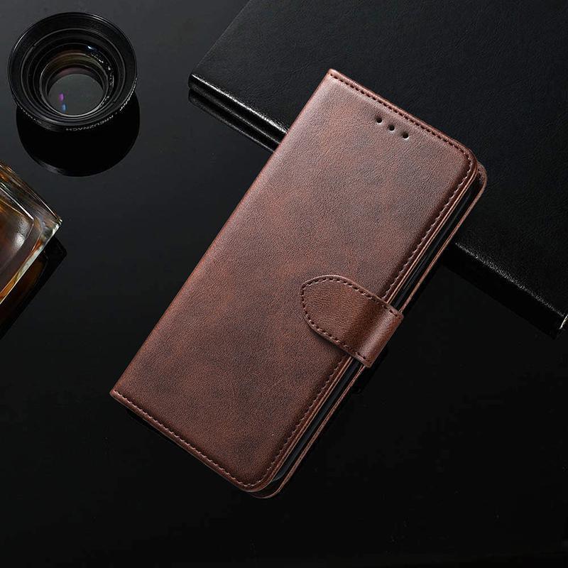 Brown Wallet Leather Flip Case Cover For iPhone 7 8 6 6S Plus X 11 12 13 Pro XS Max XR - iPhone 14 Plus