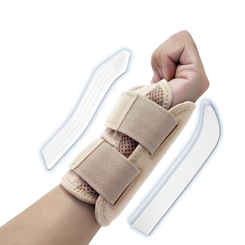 Carpal Tunnel Wrist Brace Night Sleep Wrist Support Wrist Splint Pain Left Hand - Black