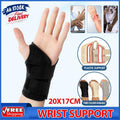 Carpal Tunnel Wrist Brace Night Sleep Wrist Support Wrist Splint Pain Men Women Right Hand - Grey