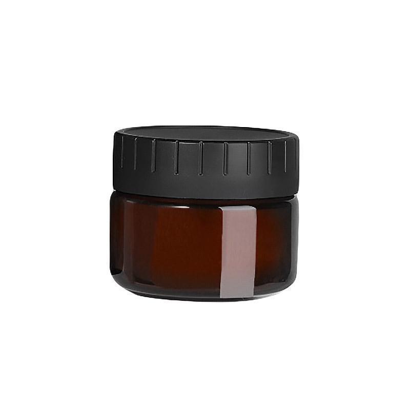 10pcs Brown PET Plastic Wide Mouth Bottles for Storage and Skincare Packaging - Matte - 120ml