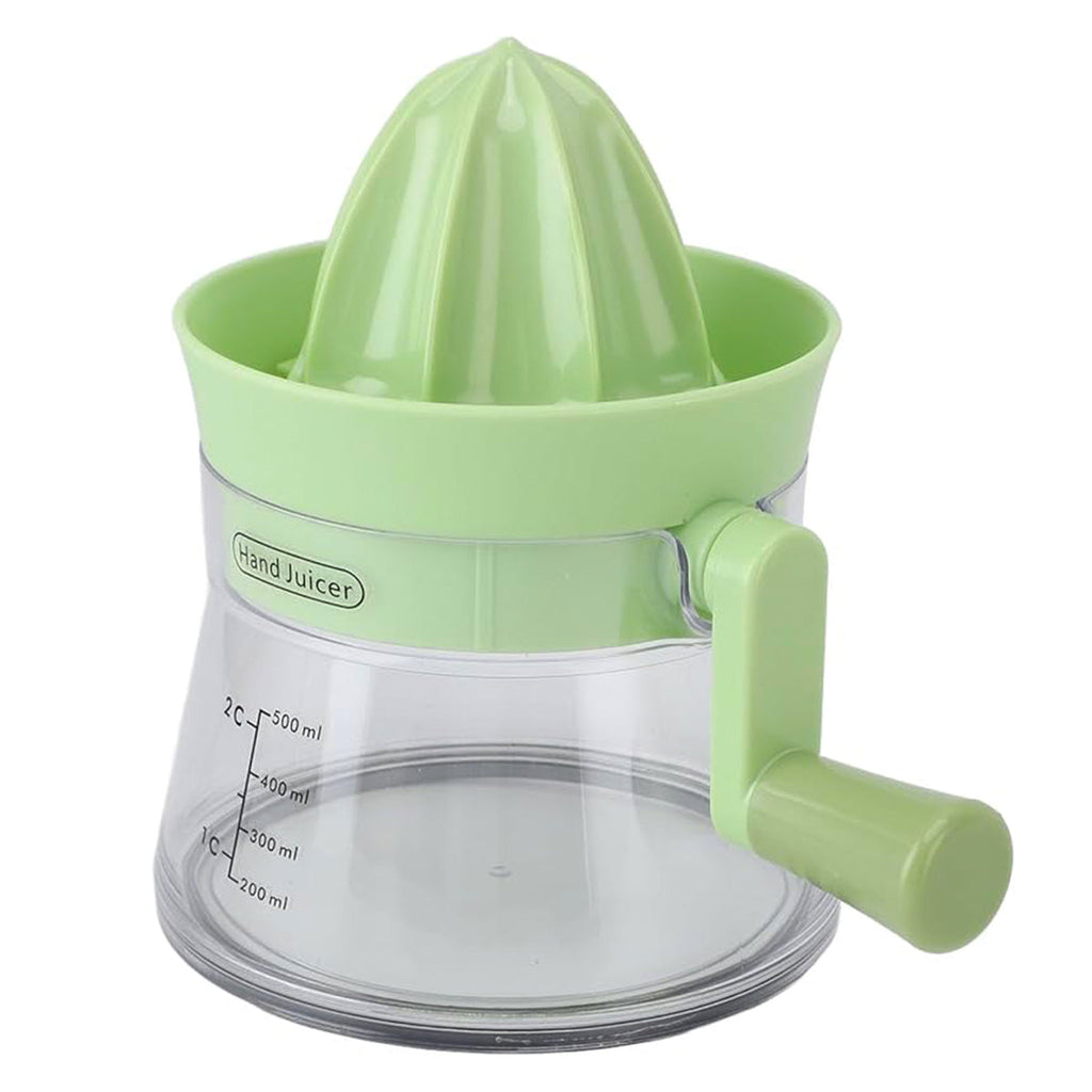 Manual Juice Extractor for Orange Lemon Home Citrus Juicer Hand Compressor - White