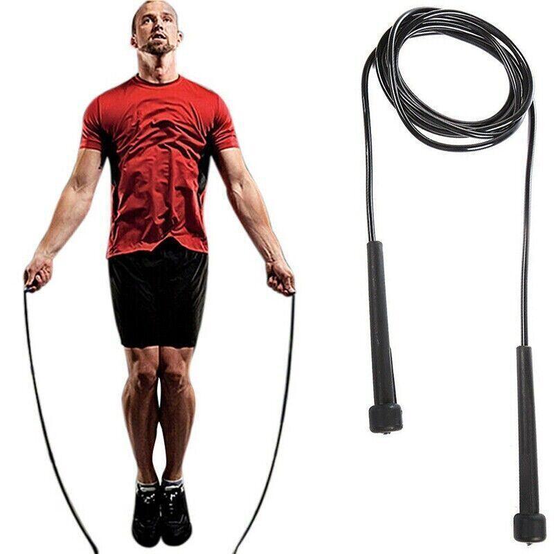 Speed Jump Rope for Boxing MMA Cardio Fitness and Gym Training - Pink
